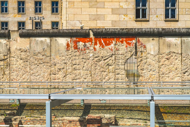 istock Topography of Terror Gestapo Cellar Remains Wall Park Berlin Germany 1554924864