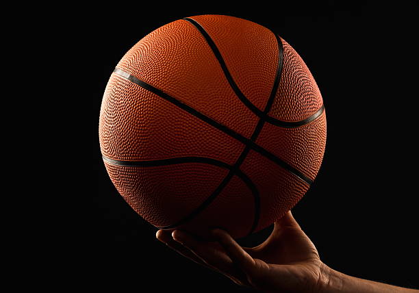 istock Basketball ball in male hands 155492820