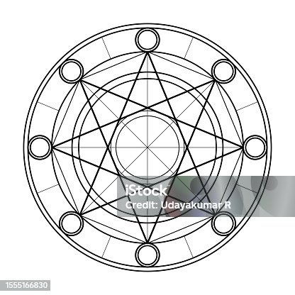 istock Sacred Geometry Vector Design Elements. This religion, philosophy, and spirituality symbols. the world of geometric mystic mandalas. intricately illustrations. 1555166830