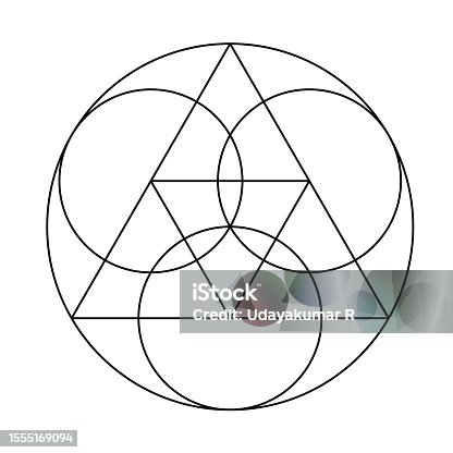 istock triangle graph. Sacred Geometry Vector Design Elements. This religion, philosophy, and spirituality symbols. the world of geometric mystic mandalas. intricately illustrations. 1555169094