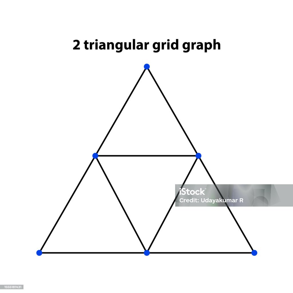 2 Triangular Grid Graph Scared Geometry Vector Design Elements This Is ...