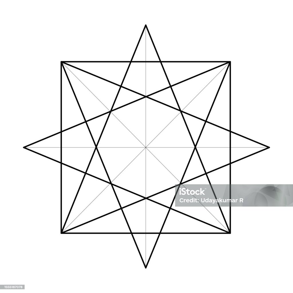 Scared Triangle Square Triangle Graph Scared Geometry Vector Design Elements This Is ...