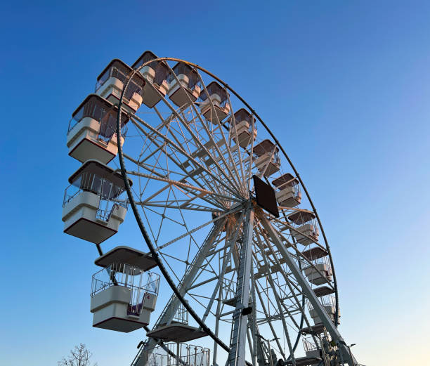 istock Vlore's Dazzling Spin: A Captivating Journey on Albania's Seaside Ferris Wheel! 1555233017