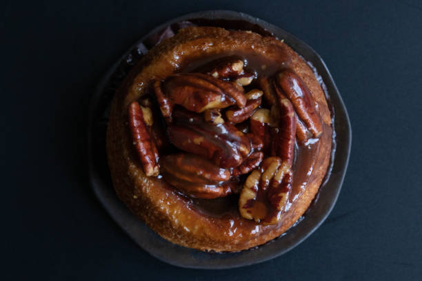 istock Close up delicious dessert , Sticky Bun 1555306728