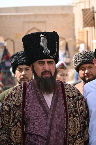 Khiva, Uzbekistan - April 13, 2023 - Few Uzbek films after Uzbekistan became independent have achieved international notability: there have been several critically acclaimed films in recent years, such as Scorpion, Hot Bread, and 2000 Songs of Farida. I’m not a terrorist.