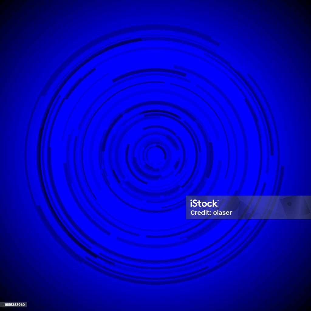 Absence Blue Dark Blue Sections In Circular Shape Stock Illustration - Download ...