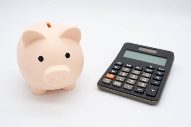 istock Saving money and financial management. 1555394182
