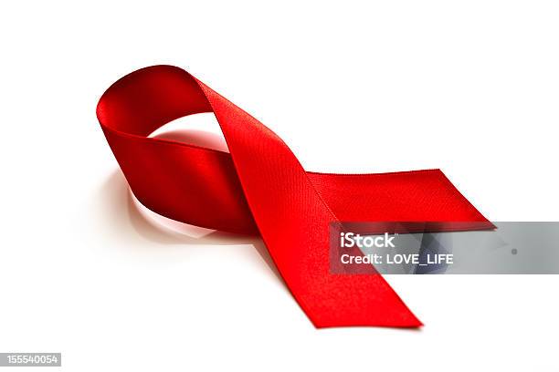Aids Awareness Ribbon Stock Photo - Download Image Now - AIDS, HIV, Ribbon - Sewing Item