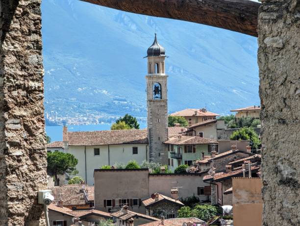 istock Limone sul Garda from Limonaia del Castel 1555410989