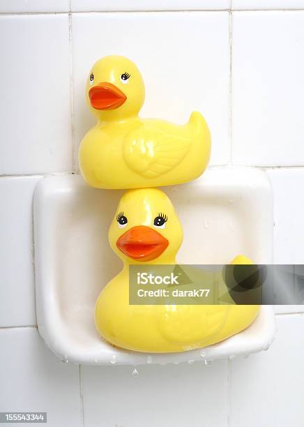 Rubber Duck Twins Stock Photo - Download Image Now - Bathroom, Bathtub, Domestic Bathroom