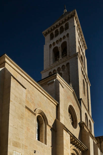 iglesia del redentor en jerusalén - lutheran church of the redeemer fotografías e imágenes de stock