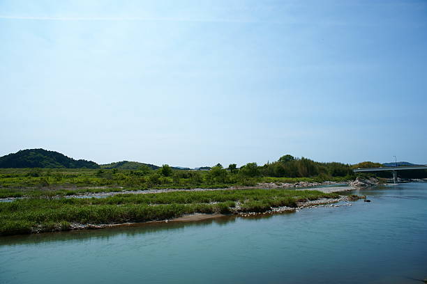 istock Kushidagawa River and Kumanokaido Road 155544771