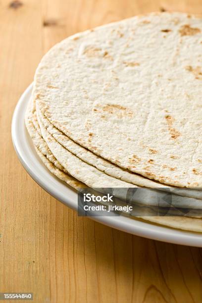 Flour Tortillas Stock Photo - Download Image Now - Bread, Fajita, Flatbread