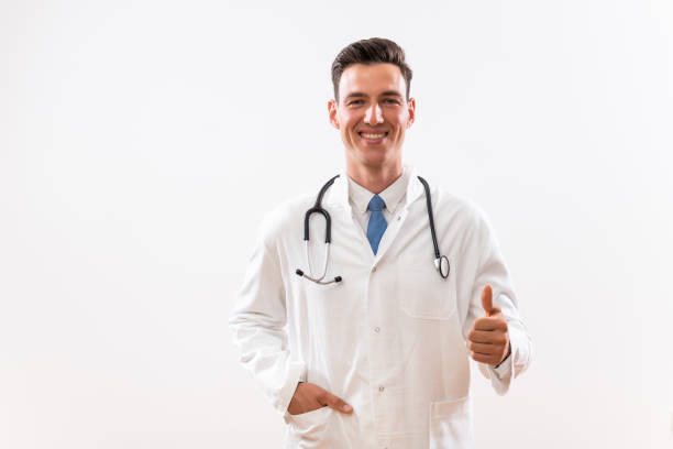 istock Doctor showing thumb up 1555462008
