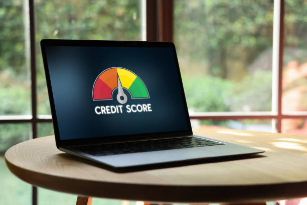 istock Credit Score Concept on Laptop 1555475412