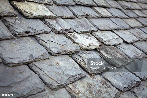 Slate Roof Stock Photo - Download Image Now - Rooftop, Slate - Rock, Ancient