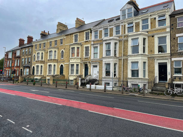 istock Typical houses in Britain 1555528495