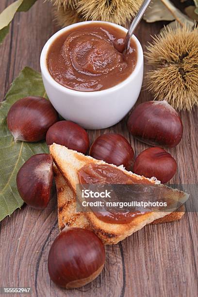 Bread With Chesnut Cream Stock Photo - Download Image Now - Chestnut - Food, Cream - Dairy Product, Brown