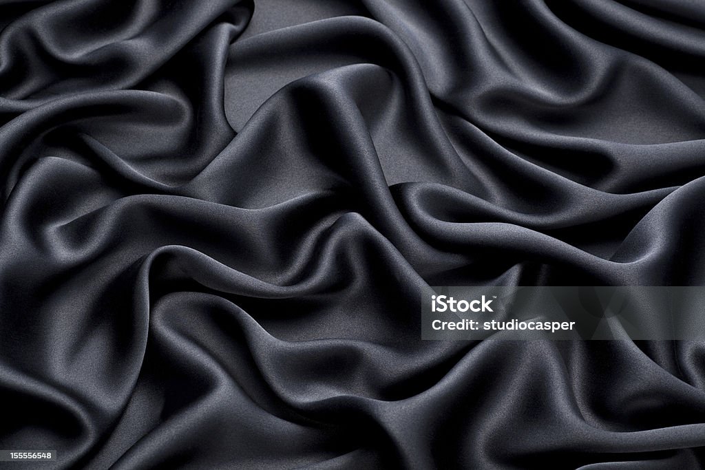 ブラックのシルク - 抽象的な背景のロイヤリティフリーストックフォト