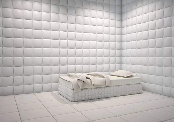 Mental Hospital Padded Room Stock Photo - Download Image Now - Padded Room,  Psychiatric Hospital, Domestic Room - iStock