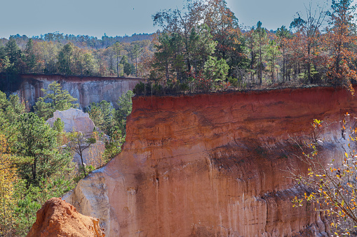 For some reason this land formation at Providence Canyon State Park (Lumpkin, Georgia) reminds me of the bow of the Titanic.