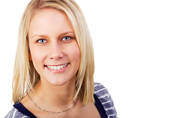 istock Smiling young blonde woman 155561751