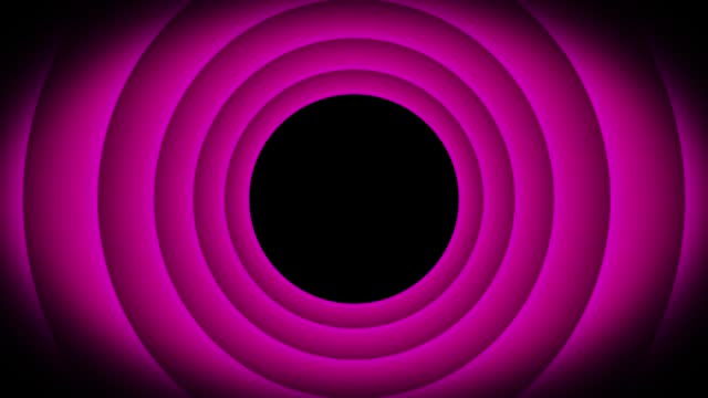 4K Animation Cycle Pop up Pink Background