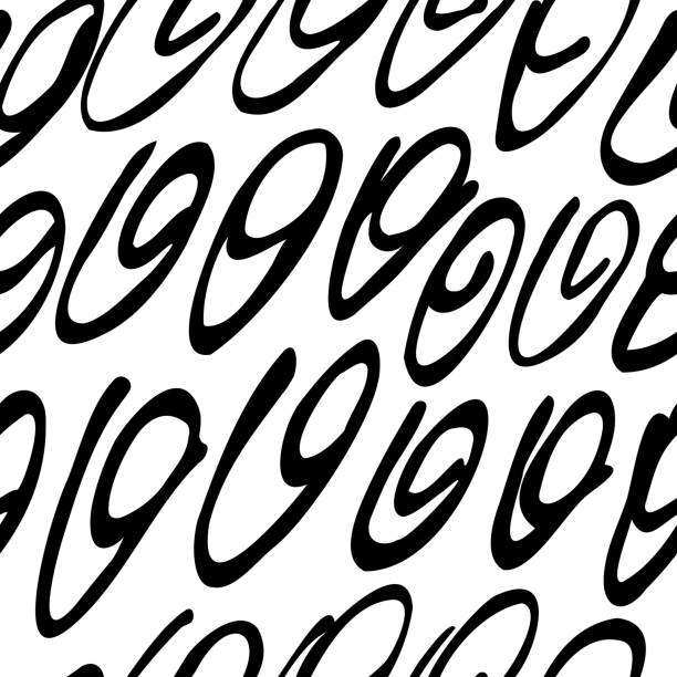 nahtloses muster des spiral-büroklammer-tintenstifts mit farbfeldern - paper clip audio stock-grafiken, -clipart, -cartoons und -symbole