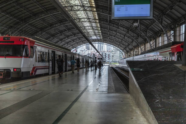 istock Bilbao-Abando railway station. 1555696955