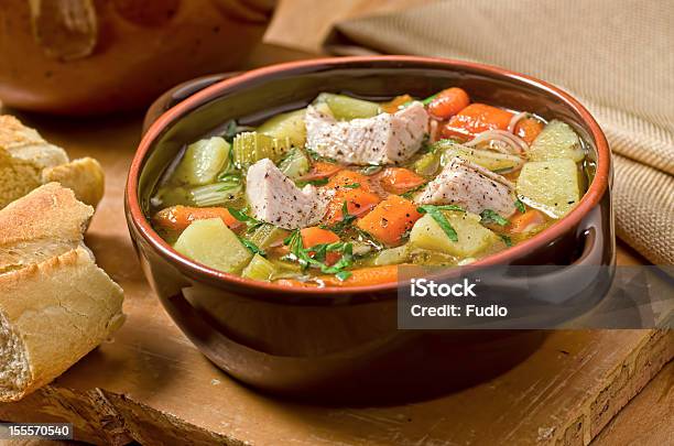 Turkey Soup Stock Photo - Download Image Now - Soup, Turkey - Bird, Turkey Meat