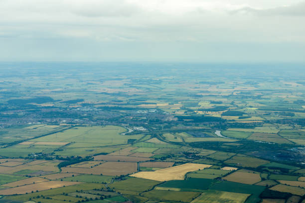 istock British Countryside From The Air 1555741037