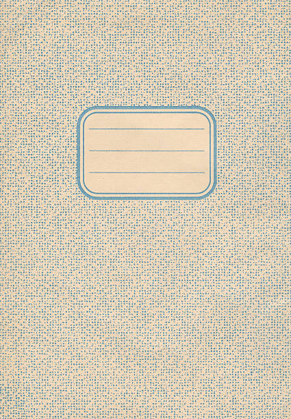 ノートパソコン - pattern book fanned out blue ストックフォトと画像