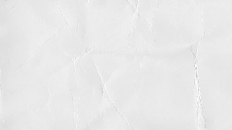 Creased White Card Paper Texture Animation