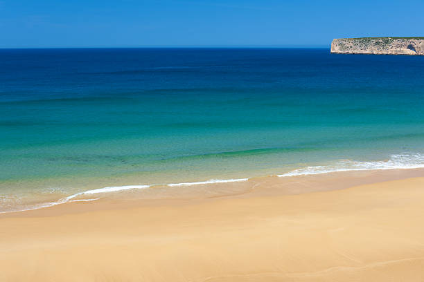 Sandy beach Beliche Beach, Algarve, Portugal