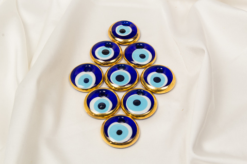 Traditional evil eye beads. nazar boncugu