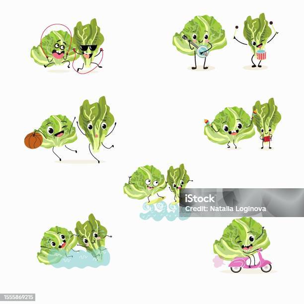 Fresh Fun Graphics Illustration Vector Set Collection With Funny Fresh Stock Illustration ...