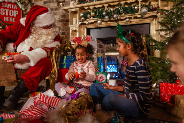 istock Gifts at Santas Grotto 1555883225