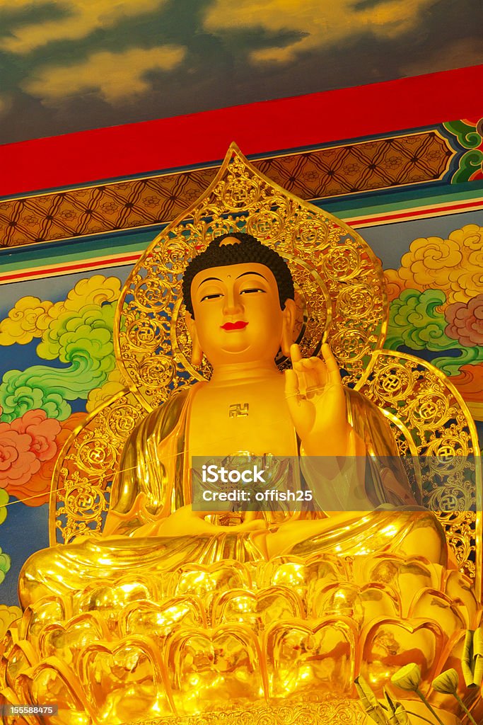 goldener Buddha - Lizenzfrei Antiker Gegenstand Stock-Foto