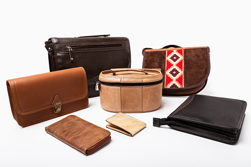 Variety of Argentine leather products - Buenos Aires - Argentina