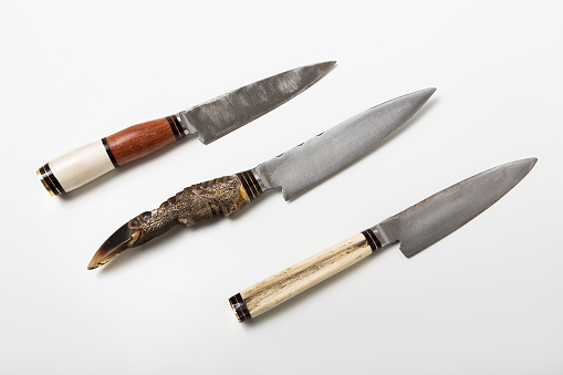 Variety of Argentine artisan knives - Buenos Aires - Argentina