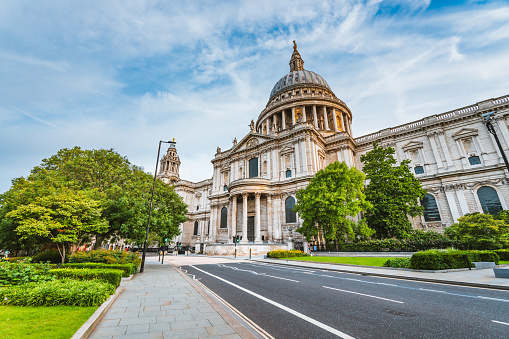 Saint Paul's church in Covent Garden in London, UK