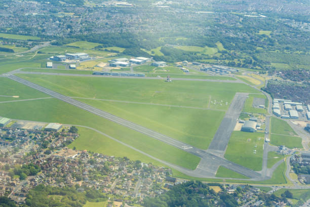 istock Lee solent Airport Aerial View 1555917162