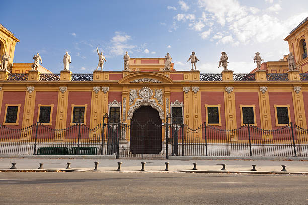 istock Lateral facade of San Telmo palace in Sevilla, Spain 155592484