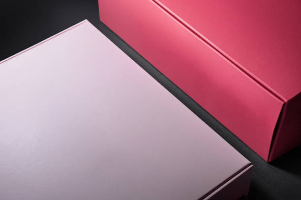 istock Close-up of a Packaging paper box 1555936281