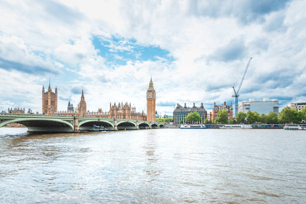 istock Westminster palace and bridge. London. England 1555946990