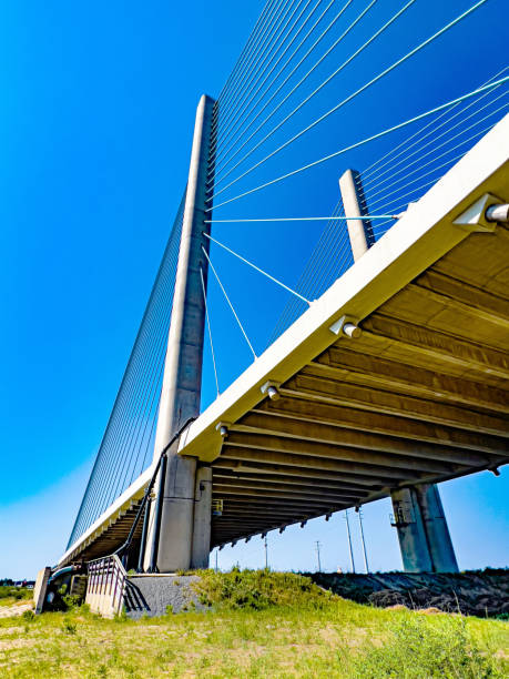 istock Looking Underneath: The Charles W. Cullen Memorial Bridge From the Bottom Up 1555958798