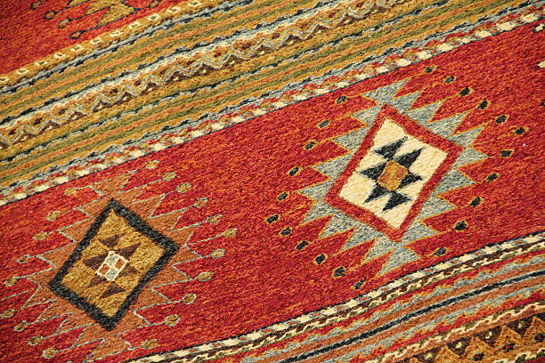 istock Southwestern Navajo Mexican Rug Blanket 155596964