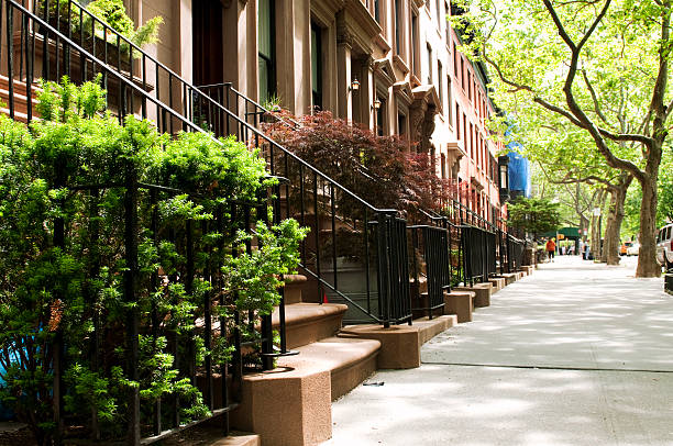 Brownstones,Brooklyn,NYC.