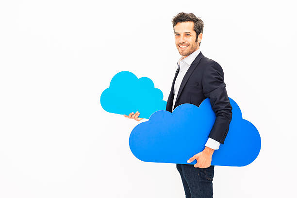 Your own cloud stock photo