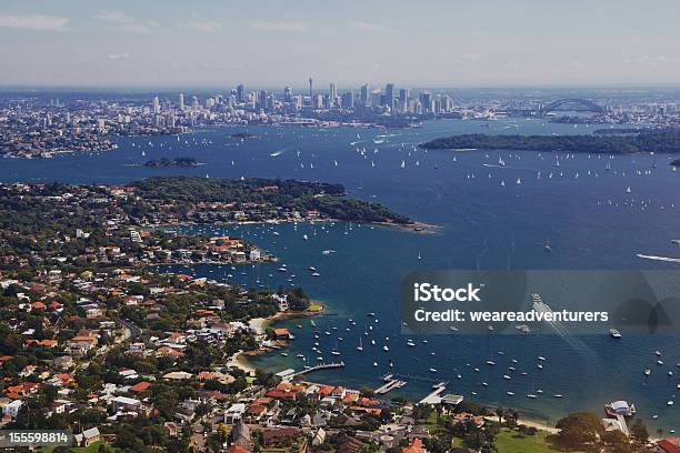 Hafen Von Sydney Stockfoto und mehr Bilder von Ansicht aus erhöhter Perspektive - Ansicht aus erhöhter Perspektive, Australien, Bauwerk